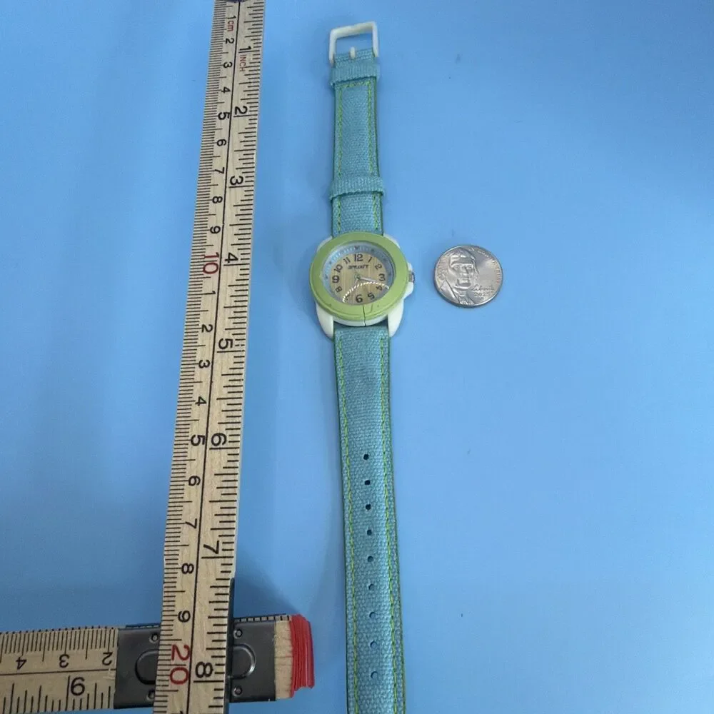 Sprout Biodegradable Analog Womens Watch New Battery Working Band Missing Pin